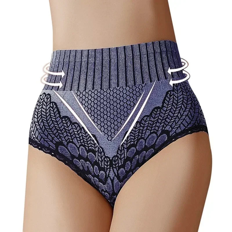 M&T Wear - Women Seamless Panties Underwear Female High Waist Brief Hip Lift Breathable Underpants Sexy Lingerie Body Shaper