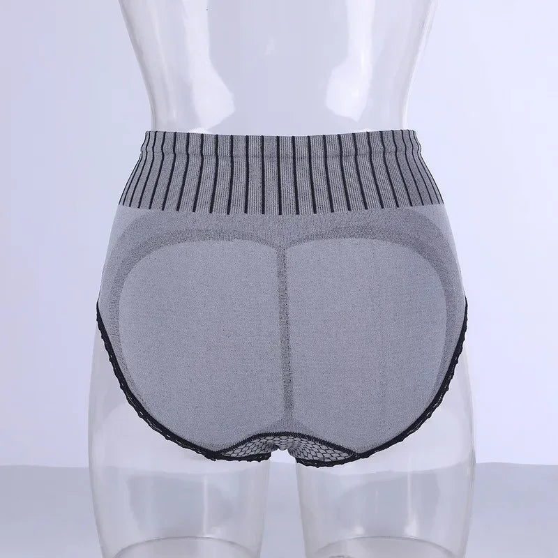 M&T Wear - Women Seamless Panties Underwear Female High Waist Brief Hip Lift Breathable Underpants Sexy Lingerie Body Shaper