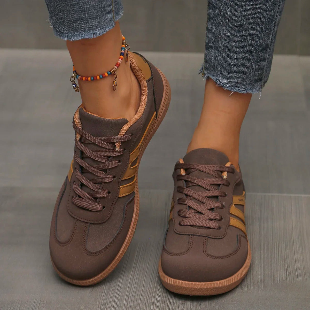 M&T Wears - Women Sneakers Spring New Luxury Flat Loafers Comfortable Slip on Soft Female Sneakers Lightweight Outdoor Shoes for Women