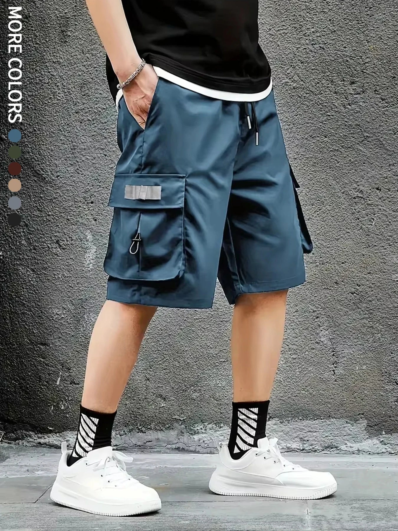 M&T Wear - Men's Cargo Shorts, Outdoor, Travel, Casual Sports, Large Pockets, Durable and Comfortable Fabrics, Thin Shorts for Outings 17