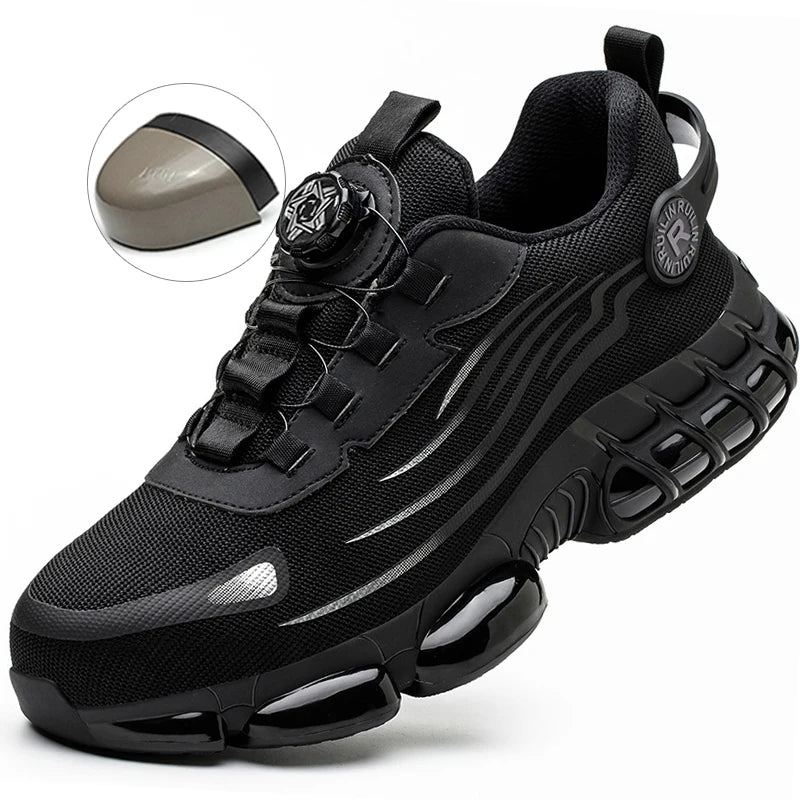 M&T Wear - Safety Shoes Slip Resistant Abrasion Resistant Work Shoes