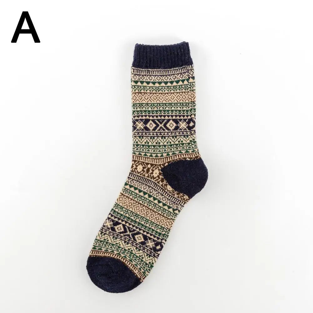 M&T Wear - Men’s Retro Thick Wool Winter Socks