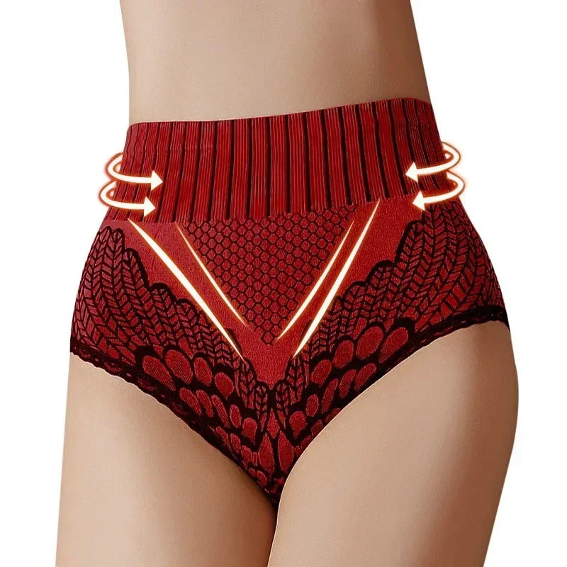 M&T Wear - Women Seamless Panties Underwear Female High Waist Brief Hip Lift Breathable Underpants Sexy Lingerie Body Shaper