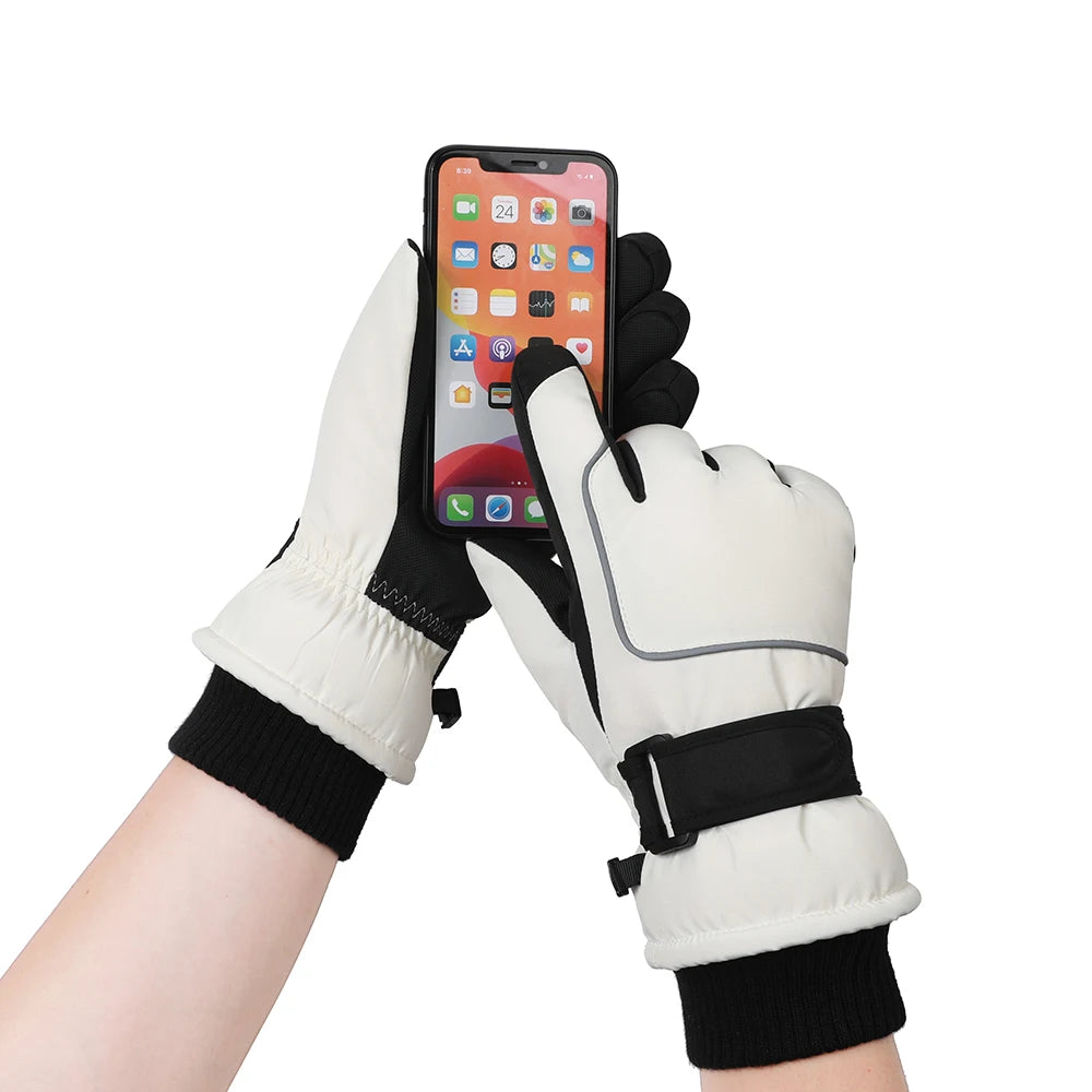 M&T Wear - Winter Gloves for Men Women, Waterproof Thermal Snow Ski Gloves Outdoor - Work, Hiking, Skiing, Running, Biking, Riding Glove