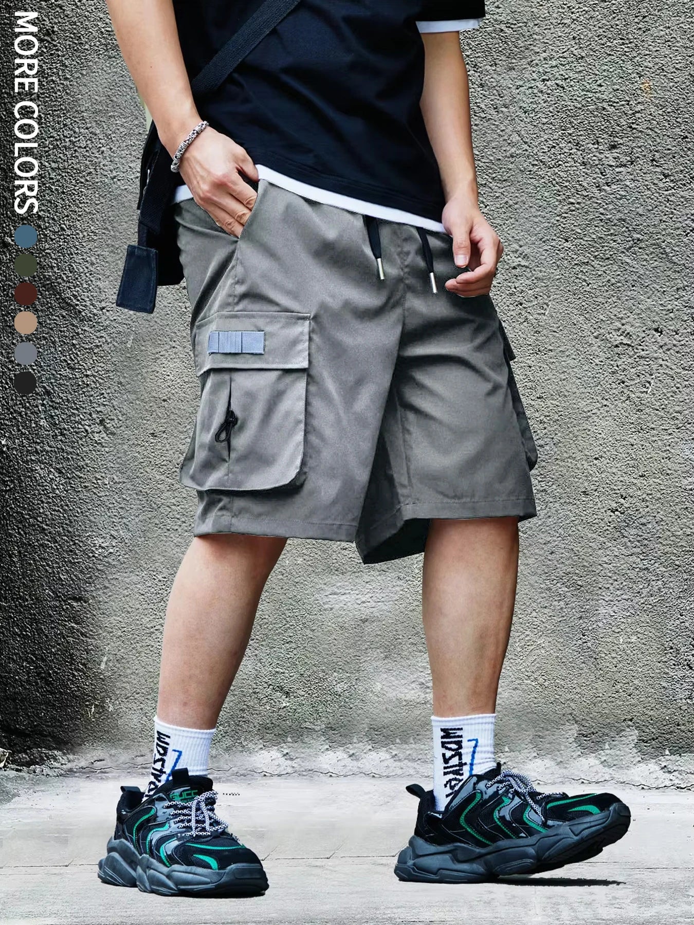 M&T Wear - Men's Cargo Shorts, Outdoor, Travel, Casual Sports, Large Pockets, Durable and Comfortable Fabrics, Thin Shorts for Outings 17