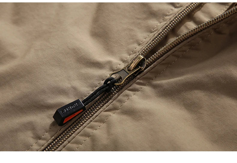M&T Wear - Men's Outdoor Hiking Camping Jackets Waterproof Hooded Windbreaker Coat Autumn New Casual Jacket Tactics Military Jacket Men 6XL