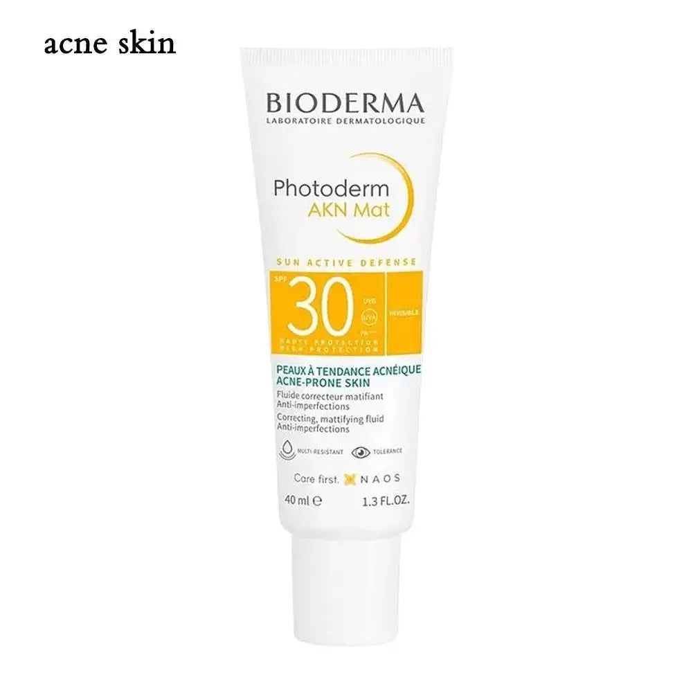 BIODERMA Sunscreen Cream SPF50+  All Skin Types - Sensitive Skin Ance Skin Dry Skin Waterproof Sweat Proof Sunblock
