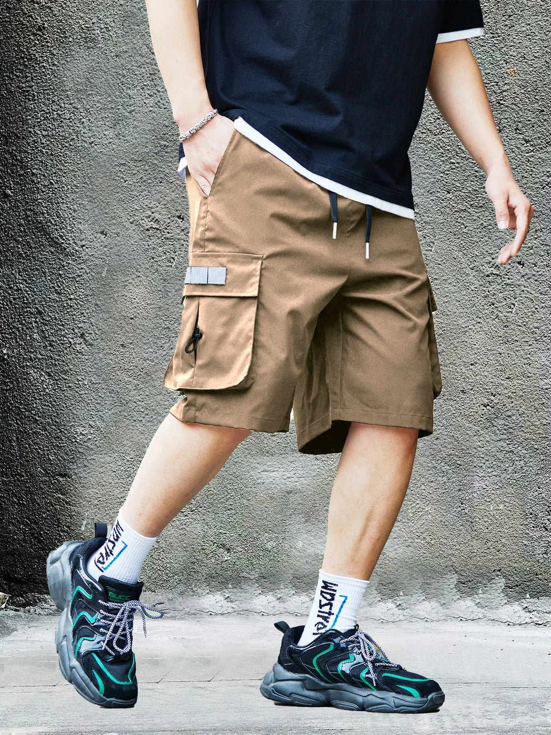 M&T Wear - Men's Cargo Shorts, Outdoor, Travel, Casual Sports, Large Pockets, Durable and Comfortable Fabrics, Thin Shorts for Outings 17
