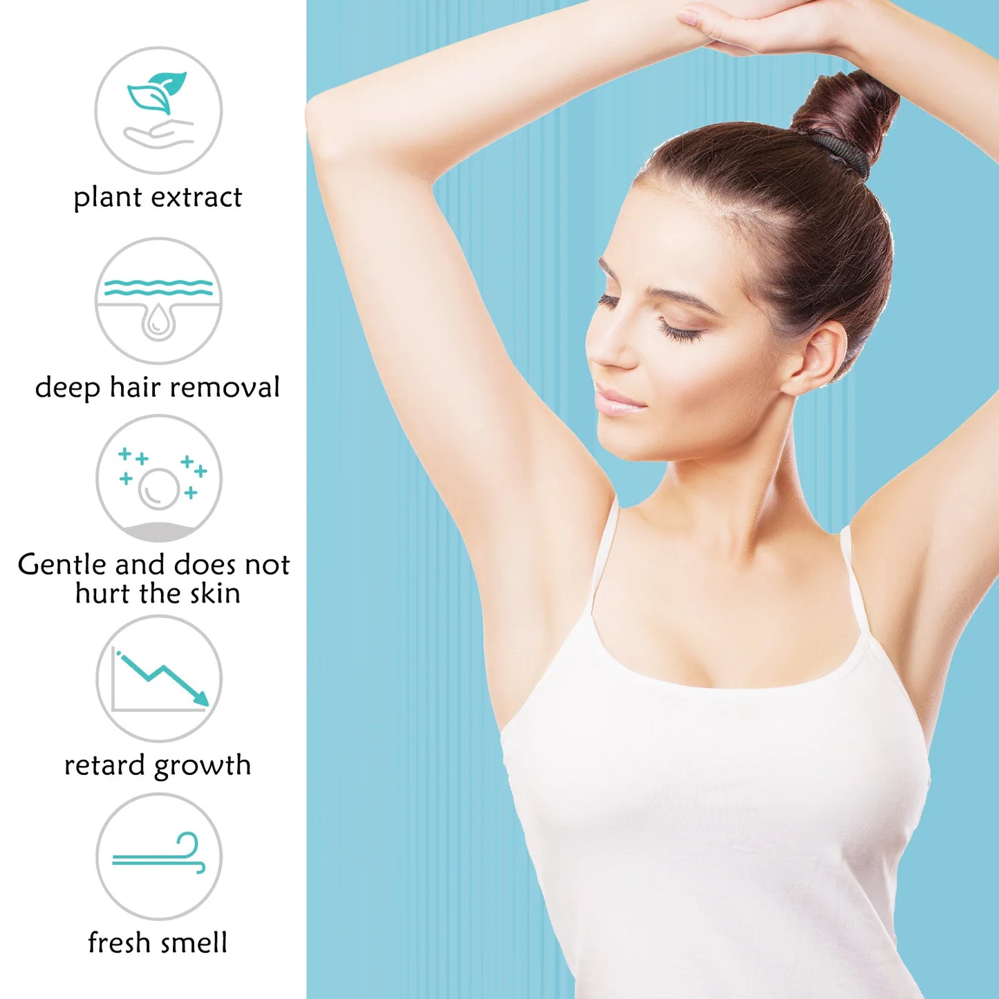 M&T Wear – Premium Hair Removal Cream 20ml