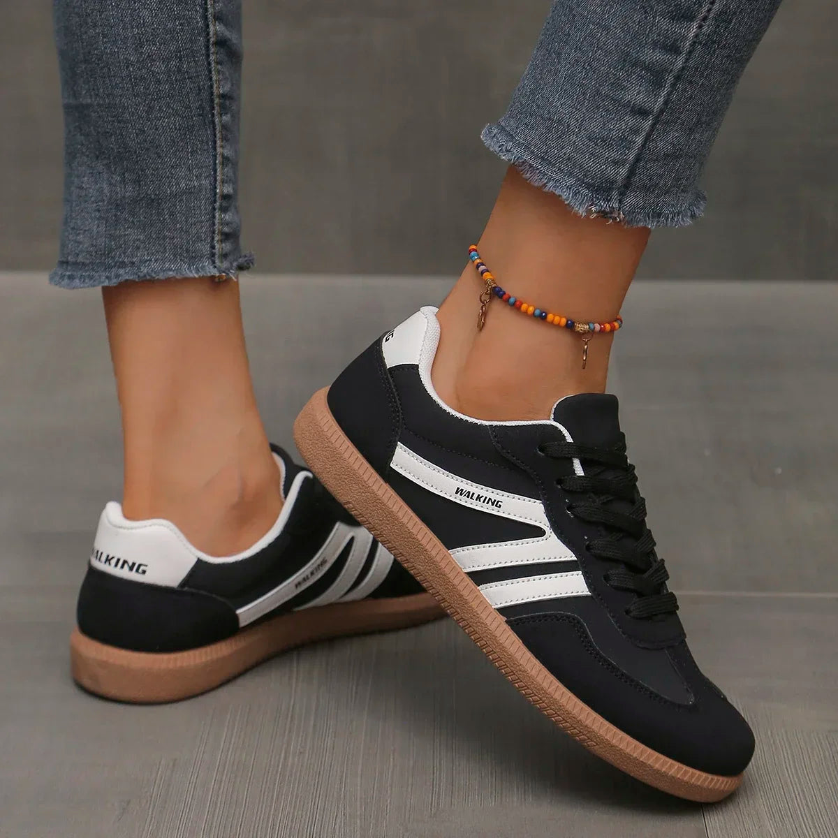 M&T Wears - Women Sneakers Spring New Luxury Flat Loafers Comfortable Slip on Soft Female Sneakers Lightweight Outdoor Shoes for Women