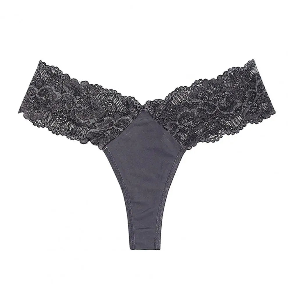 M&T Wear - Women Briefs Underwear Underpants Lightweight See-through Sexy Perspective Mid Waist Lady Panties