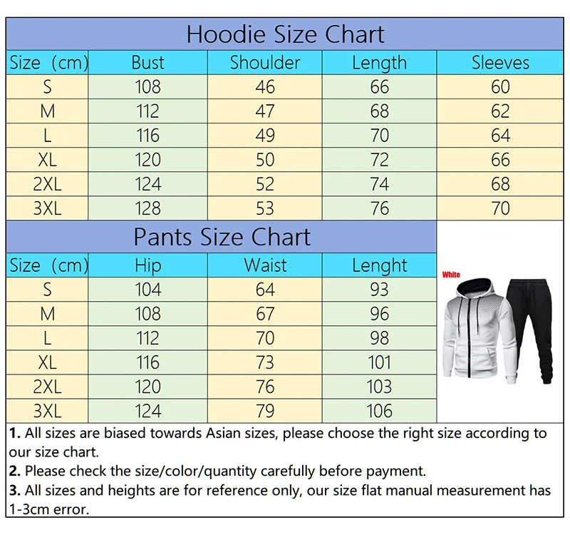 M&T Wear - Men's Tracksuits Casual Round Dot Zipper Sweatshirt & Jogging Pants 2 Piece Set Print High Quality Hooded Jacket Suit Clothing 2025
