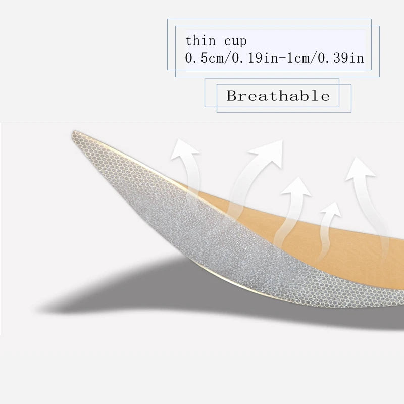 M&T Wear - Strapless Bra for Women Seamless Invisible Push Up Bras Backless Wedding Brassiere Self Adhesive Sexy Lingerie A To C Cup