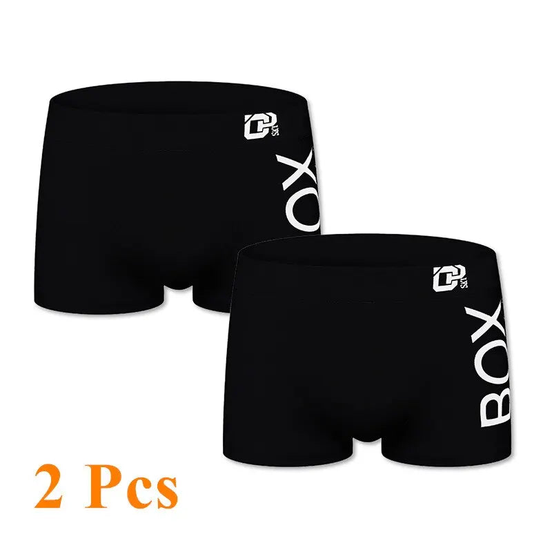 M&T Wear - Men's Boxer Sexy Underwear Soft Long Cotton Soft Underpants Male Panties 3D Pouch Shorts Under Wear Pants Short