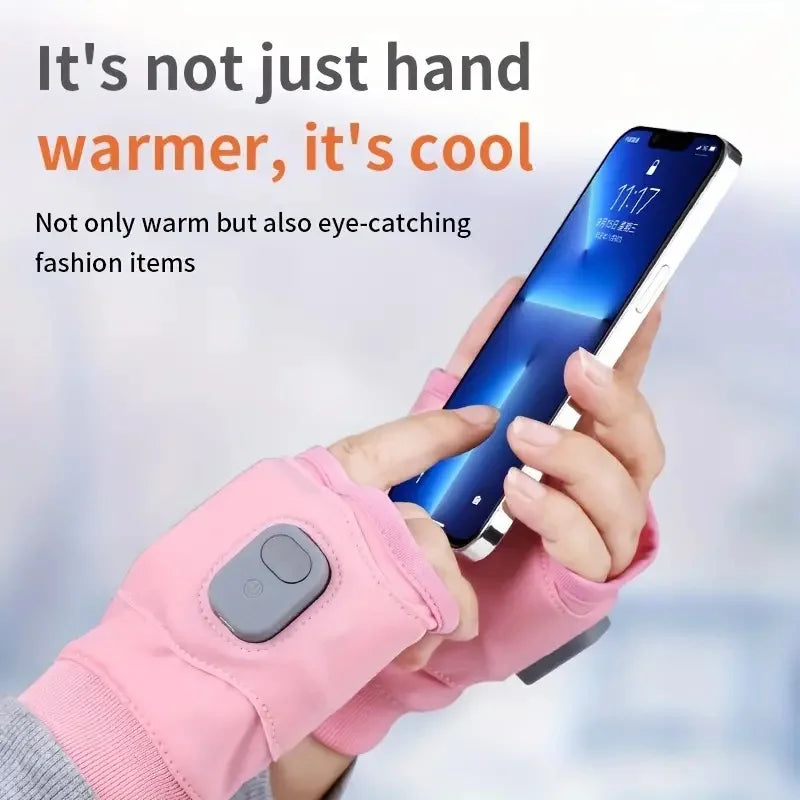 M&T Wear - Rechargeable warm winter electric gloves, suitable for use in cold weather, keep hands away from the cold!