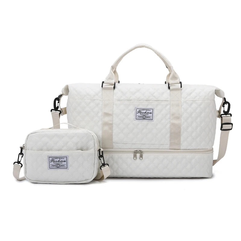 M&T Wear - Large Capacity Travel Duffle Bag & Weekender Tote