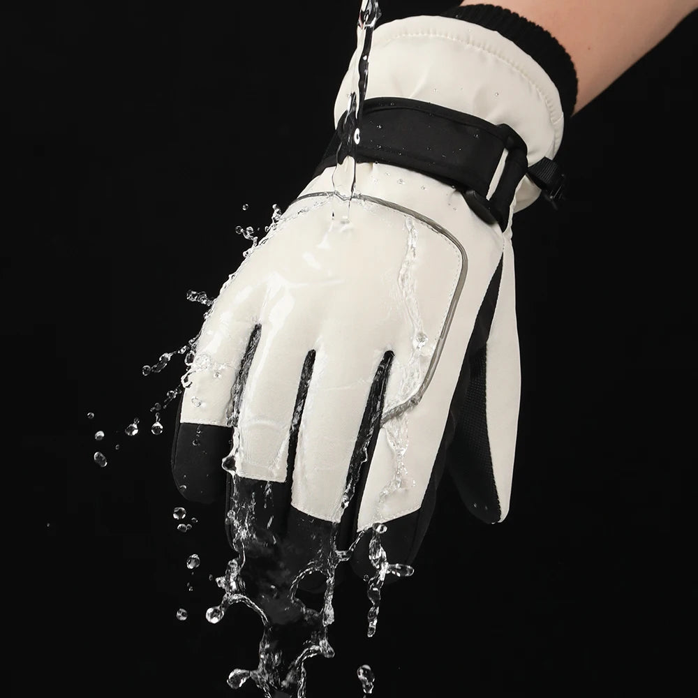 M&T Wear - Winter Gloves for Men Women, Waterproof Thermal Snow Ski Gloves Outdoor - Work, Hiking, Skiing, Running, Biking, Riding Glove