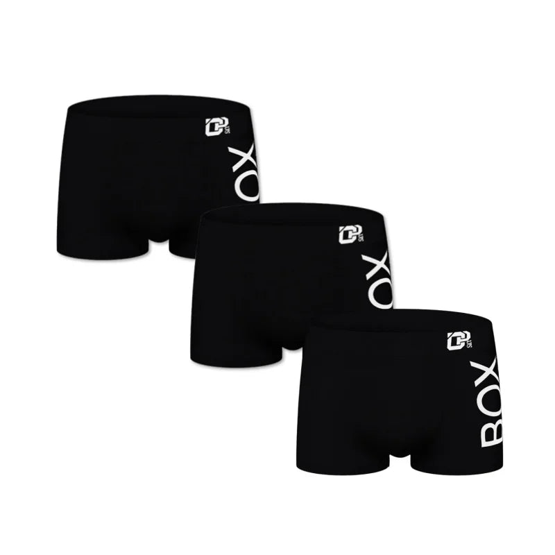 M&T Wear - Men's Boxer Sexy Underwear Soft Long Cotton Soft Underpants Male Panties 3D Pouch Shorts Under Wear Pants Short