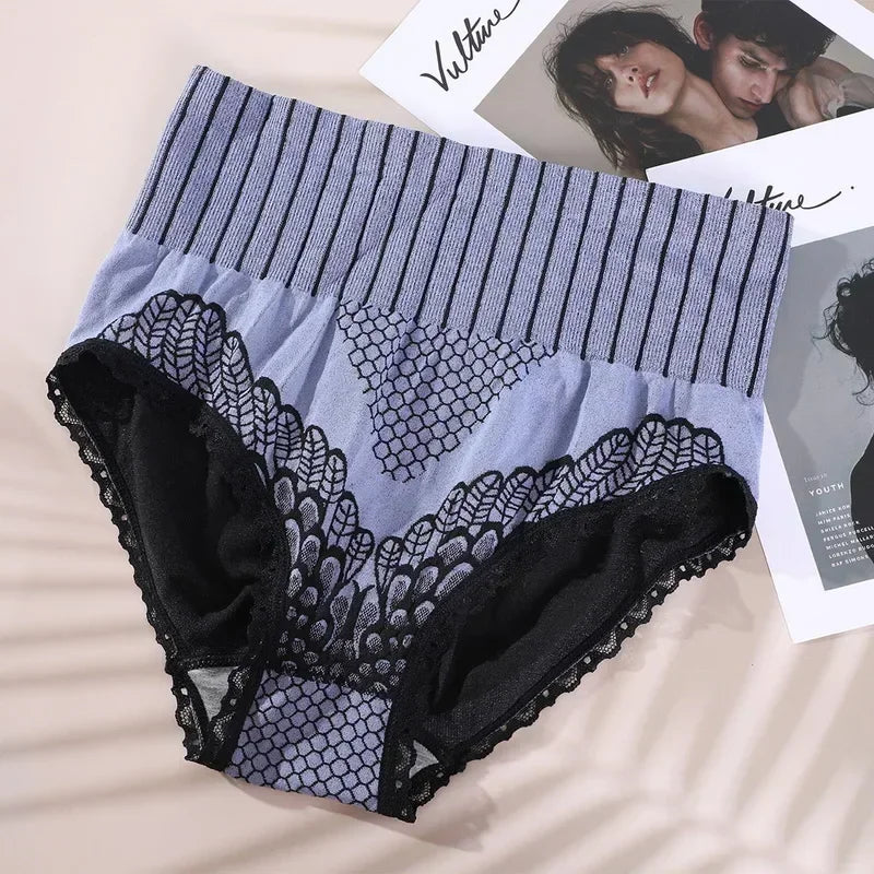 M&T Wear - Women Seamless Panties Underwear Female High Waist Brief Hip Lift Breathable Underpants Sexy Lingerie Body Shaper