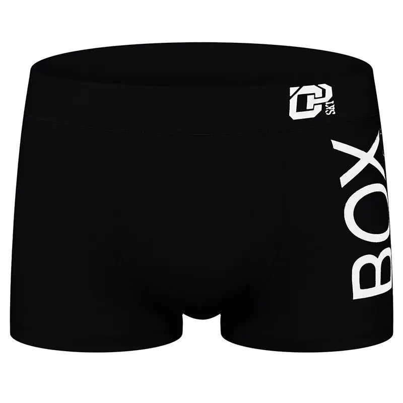 M&T Wear - Men's Boxer Sexy Underwear Soft Long Cotton Soft Underpants Male Panties 3D Pouch Shorts Under Wear Pants Short