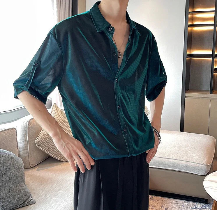 M&T Wear- Cool Tops Asia Button Up Original Korean Popular Shirt