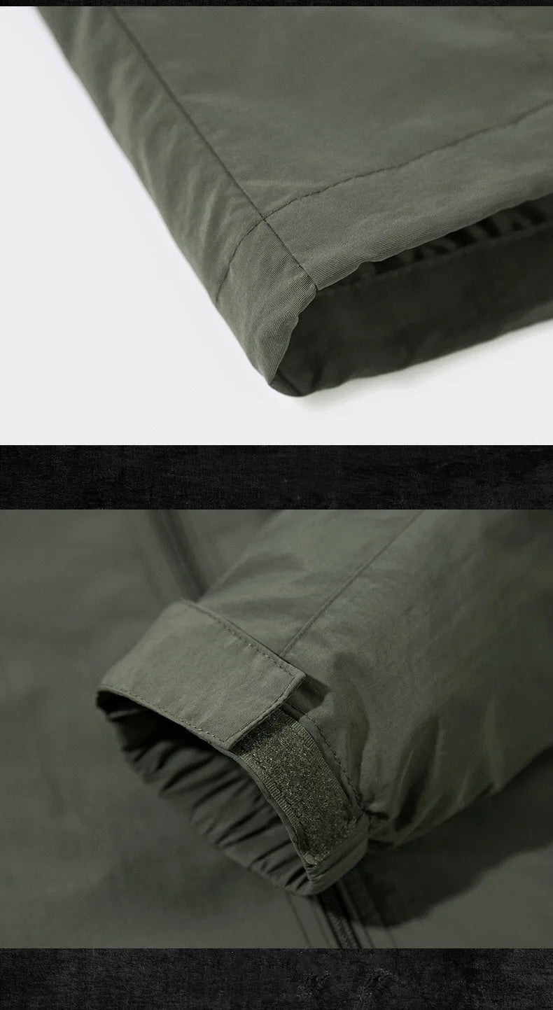 M&T Wear - Men's Outdoor Hiking Camping Jackets Waterproof Hooded Windbreaker Coat Autumn New Casual Jacket Tactics Military Jacket Men 6XL