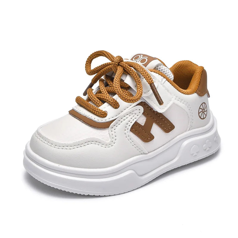 M&T Wear - Kids Basketball Shoes Comfortable Non-slip Students Running Shoes Soft Sole 2025 New Boys Girls Sports Shoes Hook&loop Trendy