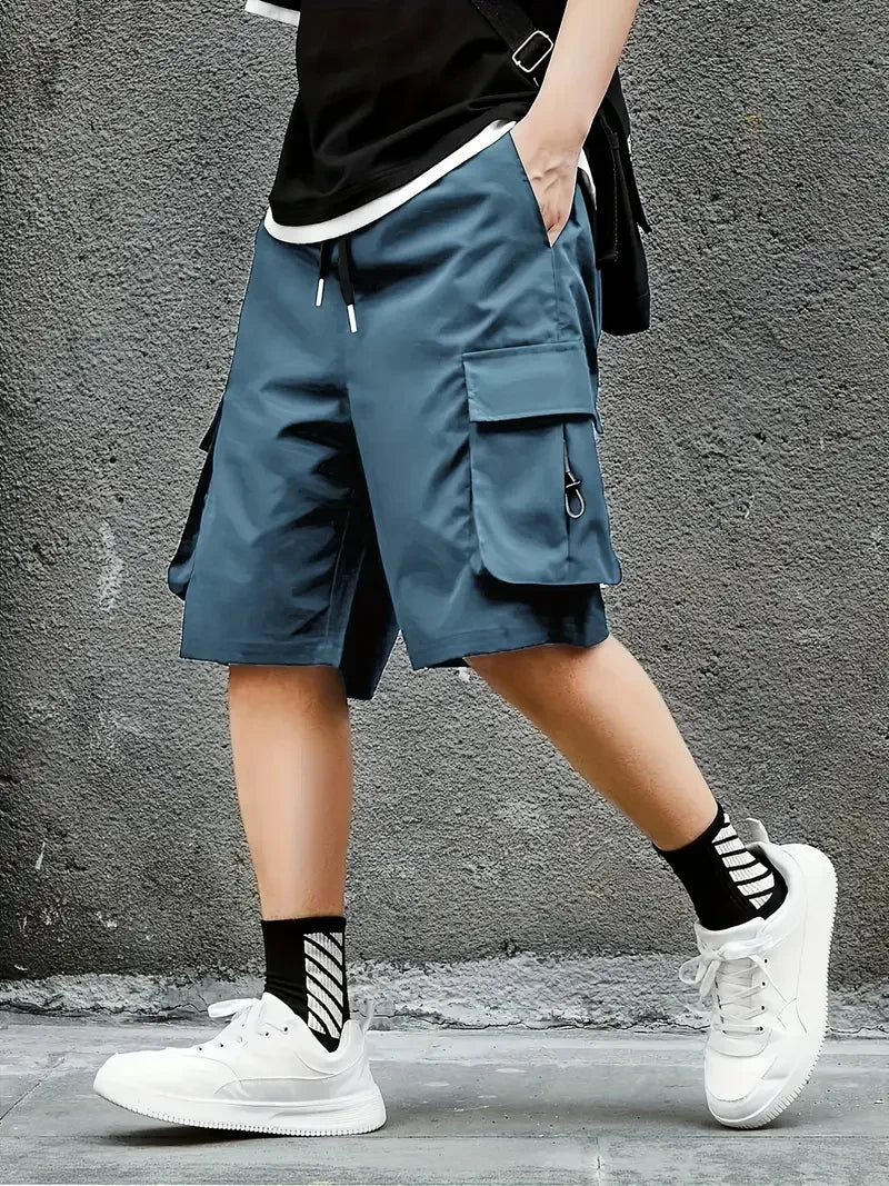 M&T Wear - Men's Cargo Shorts, Outdoor, Travel, Casual Sports, Large Pockets, Durable and Comfortable Fabrics, Thin Shorts for Outings 17