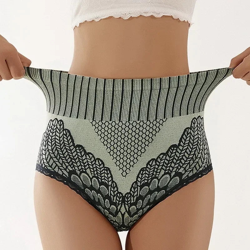 M&T Wear - Women Seamless Panties Underwear Female High Waist Brief Hip Lift Breathable Underpants Sexy Lingerie Body Shaper