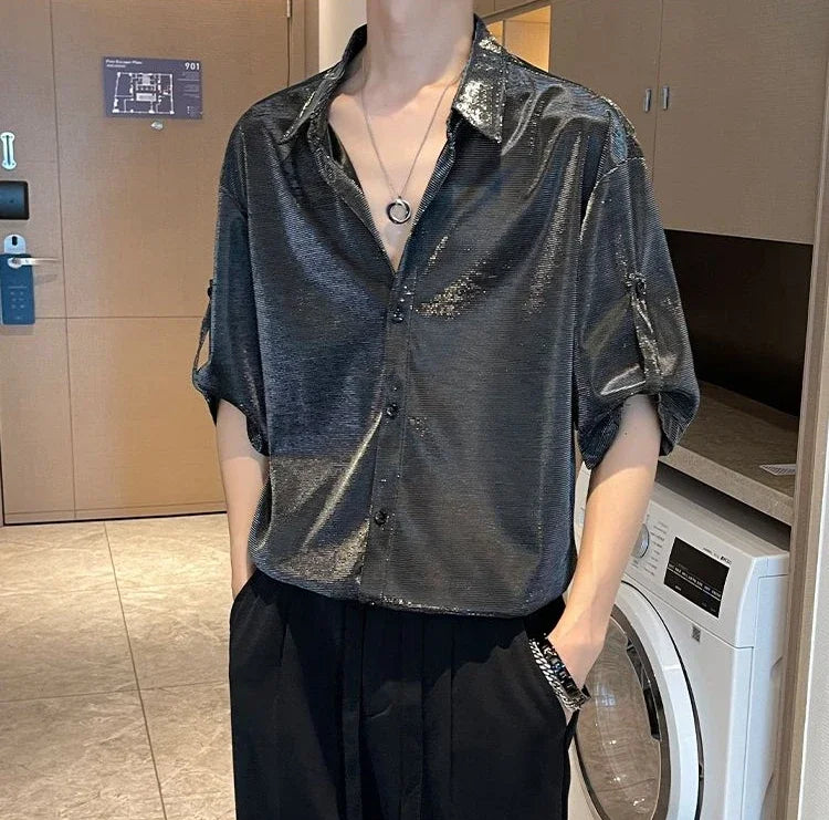 M&T Wear- Cool Tops Asia Button Up Original Korean Popular Shirt