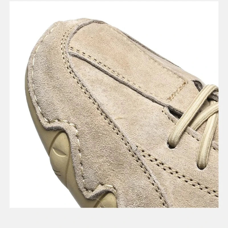 M&T Wear - Men's Casual Shoes Lace Up Comfortable Soft Non Slip Durable Walking Shoes Classic Fashionable Trendy Park Walking Travel Shoes