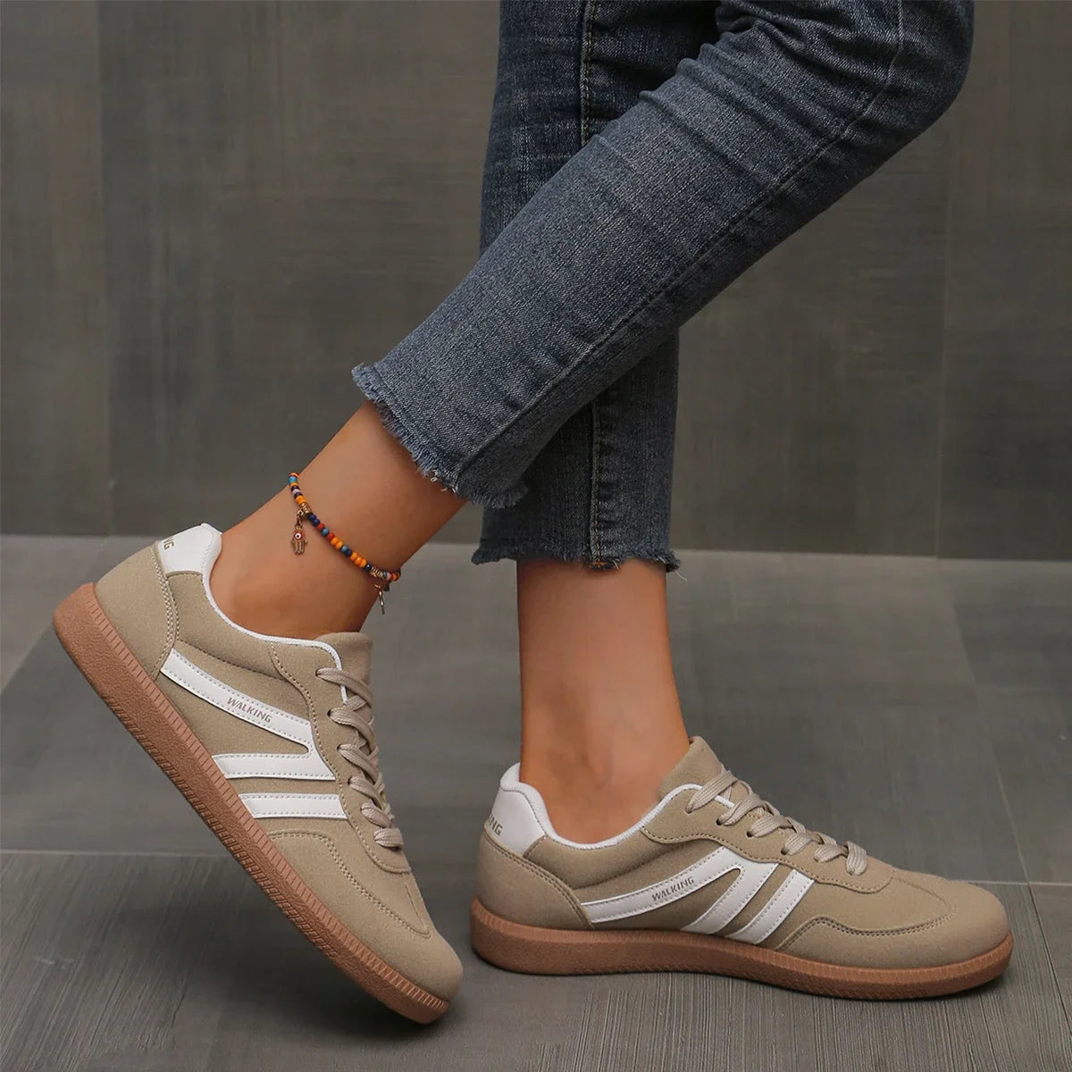 M&T Wears - Women Sneakers Spring New Luxury Flat Loafers Comfortable Slip on Soft Female Sneakers Lightweight Outdoor Shoes for Women