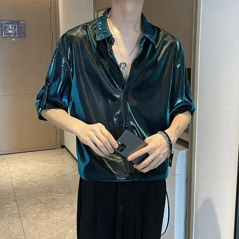 M&T Wear- Cool Tops Asia Button Up Original Korean Popular Shirt