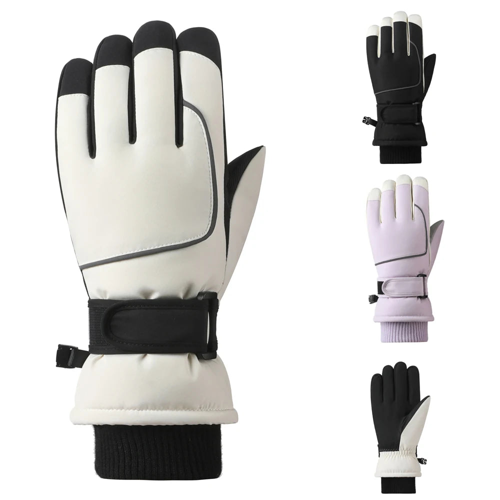 M&T Wear - Winter Gloves for Men Women, Waterproof Thermal Snow Ski Gloves Outdoor - Work, Hiking, Skiing, Running, Biking, Riding Glove