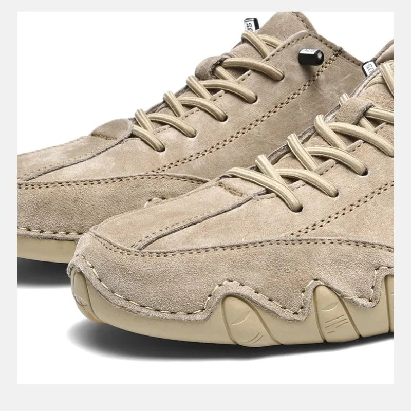 M&T Wear - Men's Casual Shoes Lace Up Comfortable Soft Non Slip Durable Walking Shoes Classic Fashionable Trendy Park Walking Travel Shoes