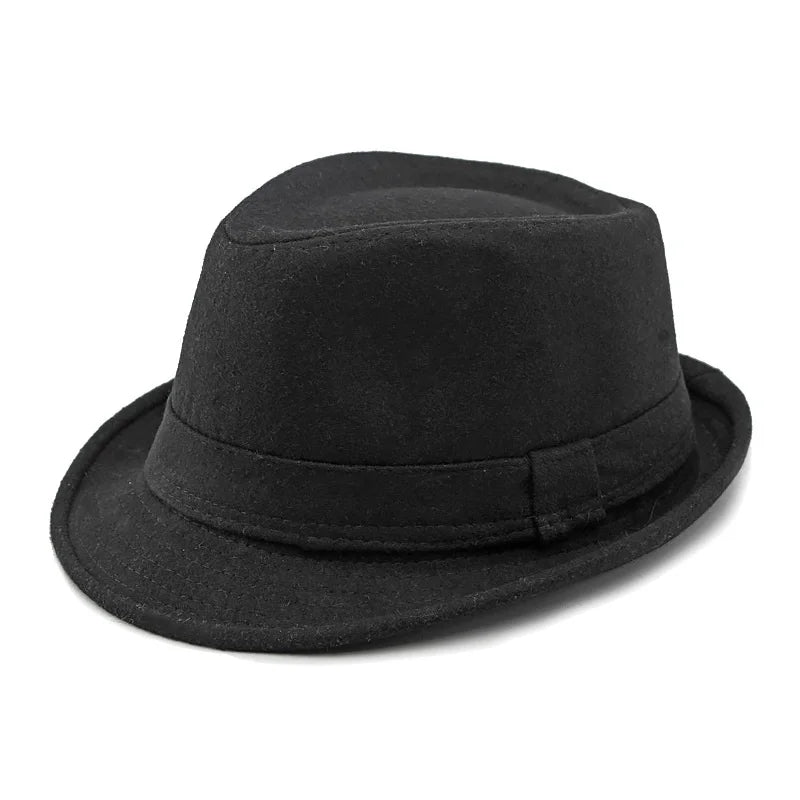 M&T Wear - Simple Plain Woolen British Jazz Hat