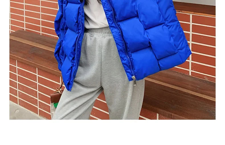 M&T Wear - Winter Jacket for Women Three-dimensional Plaid Woven Fashion Coat Solid High Street Warm and Thick 2023 Winter New Down Jacket