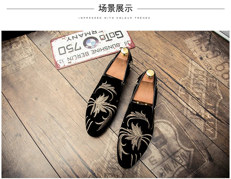 M&T Wear - Fashion Casual Leather Shoes For Men Comfortable Slip On Loafers Men Summer High Quality Social Shoes Male Large Size Flat Shoes