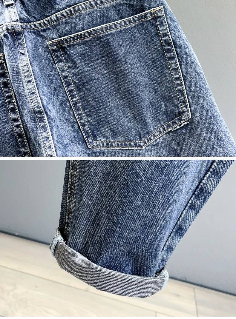 M&T Wear - Men’s Loose Fit Harem Jeans – Casual Streetwear Style