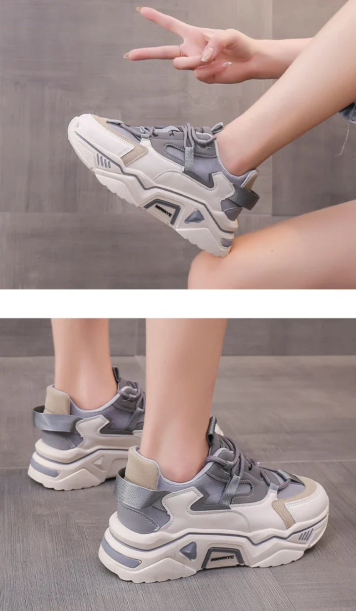 M&T Wear - Sports Shoes for Women Sneakers Athletic Trends 2025 High on Platform Woman Footwear Deals Cheap Walking Comfortable and Elegant