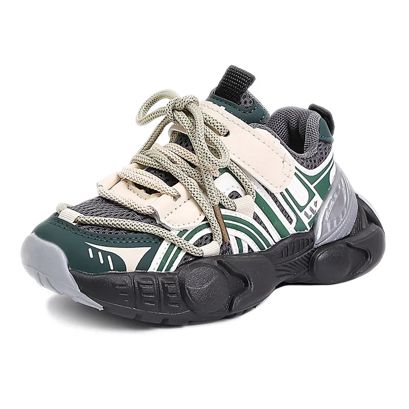 M&T Wear - Kids Sport Shoes Non-slip Fashion Toddler 2025 New Autumn Children Shoes for Boys Mesh Breathable Girls Sneakers Size 26-36