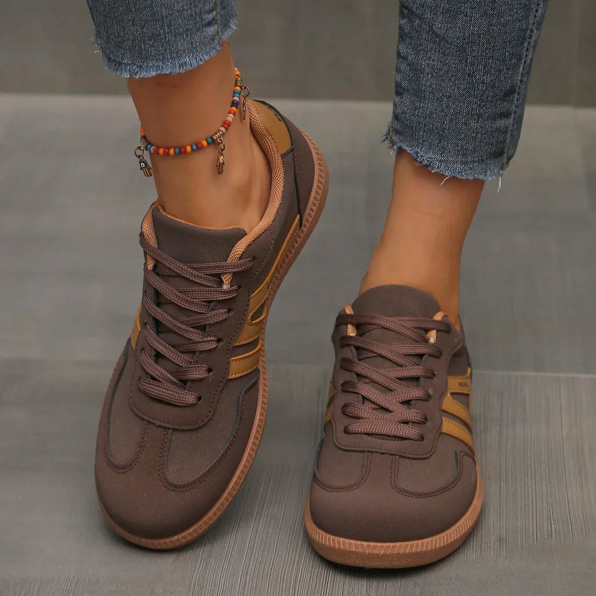 M&T Wears - Women Sneakers Spring New Luxury Flat Loafers Comfortable Slip on Soft Female Sneakers Lightweight Outdoor Shoes for Women