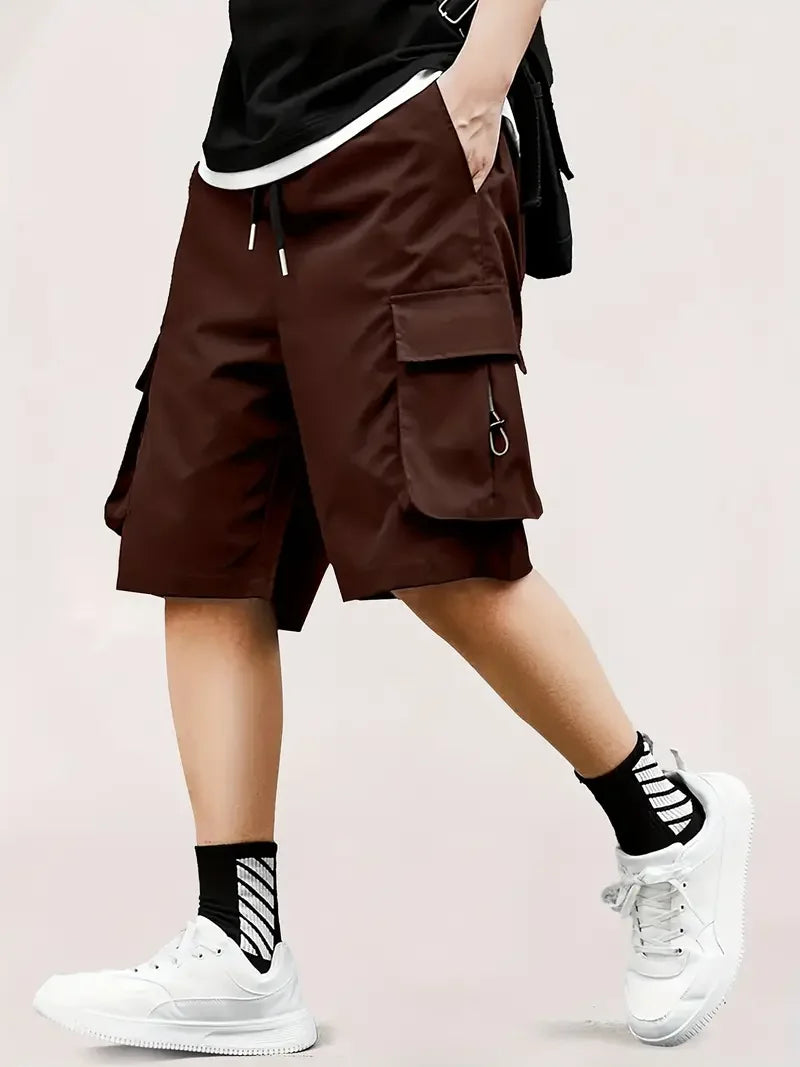 M&T Wear - Men's Cargo Shorts, Outdoor, Travel, Casual Sports, Large Pockets, Durable and Comfortable Fabrics, Thin Shorts for Outings 17