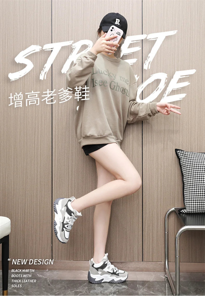 M&T Wear - Breathable Mesh Casual Shoes Woman Heels Loafers