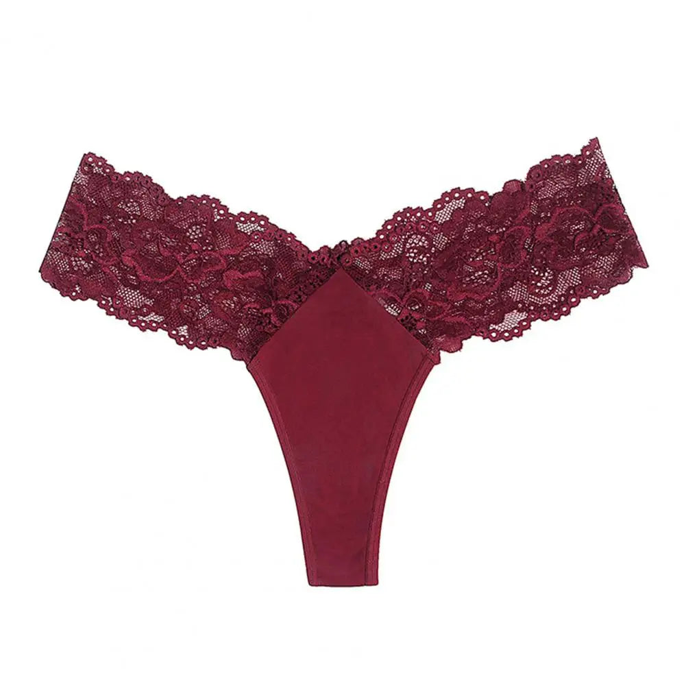 M&T Wear - Women Briefs Underwear Underpants Lightweight See-through Sexy Perspective Mid Waist Lady Panties
