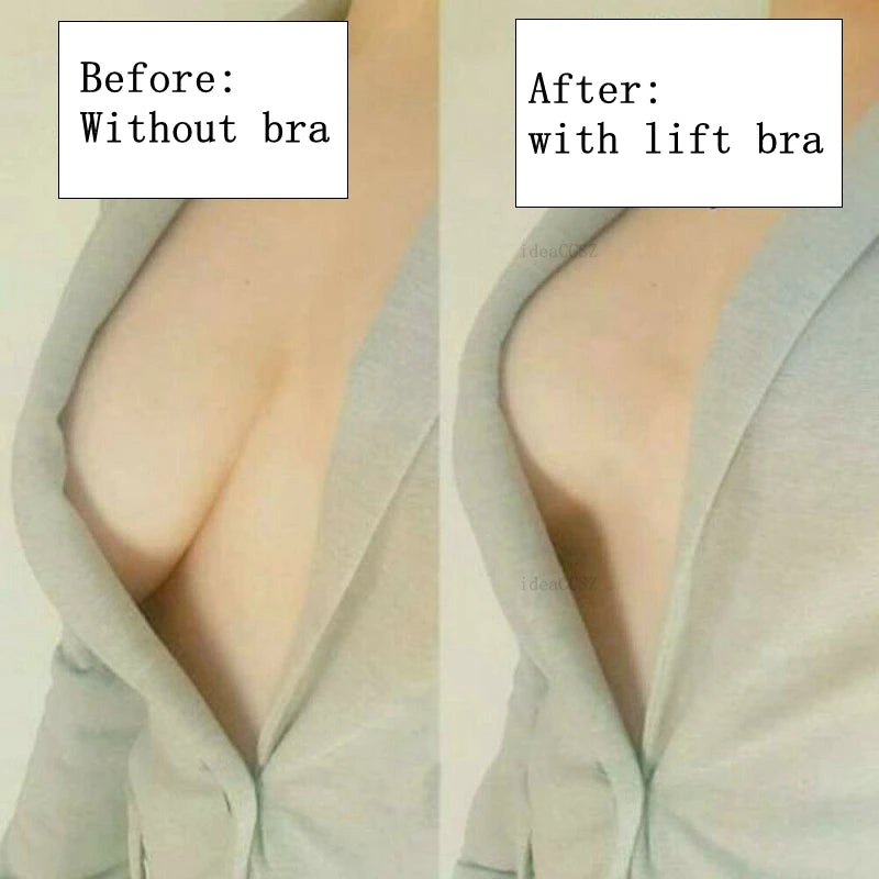 M&T Wear - Strapless Bra for Women Seamless Invisible Push Up Bras Backless Wedding Brassiere Self Adhesive Sexy Lingerie A To C Cup