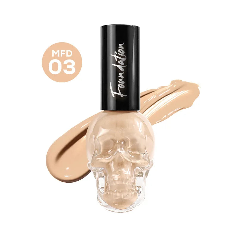 M&T Wear – Flawless Finish Liquid Foundation (Moisturizing, Oil-Control, Waterproof, Long-Lasting)