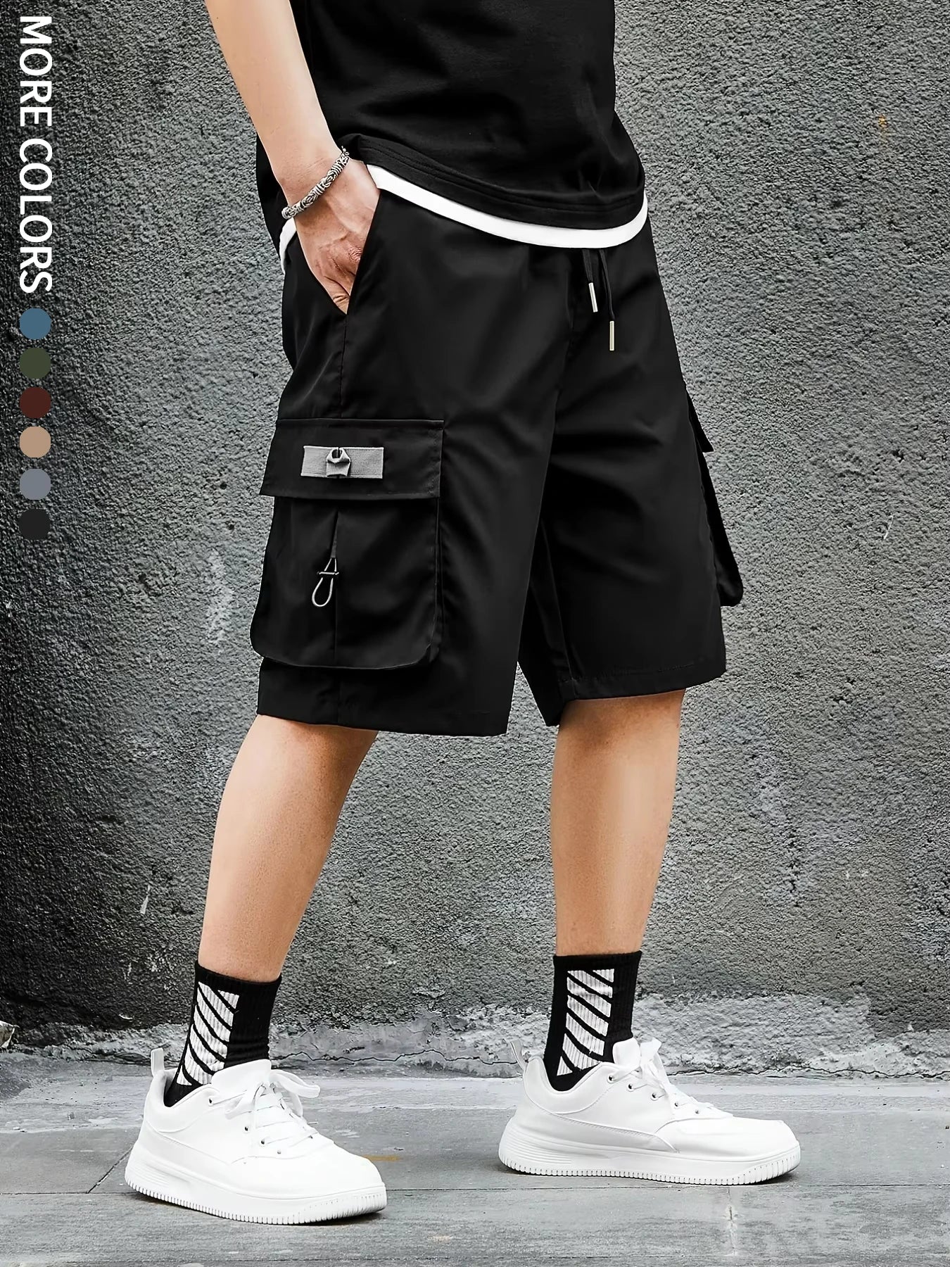 M&T Wear - Men's Cargo Shorts, Outdoor, Travel, Casual Sports, Large Pockets, Durable and Comfortable Fabrics, Thin Shorts for Outings 17