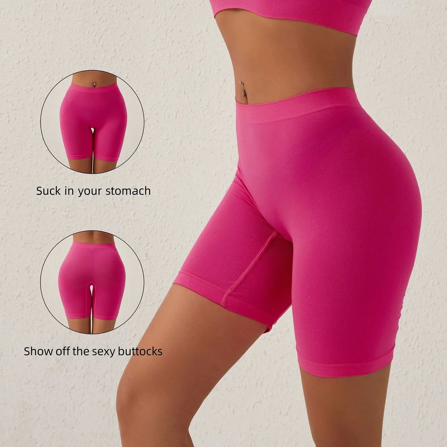 M&T Wear - Summer Thin Fitness Shorts Push Up Women Panty Sexy Gym Biker Shorts Short Feminino Leggings Workout Clothing Shorts Underwear