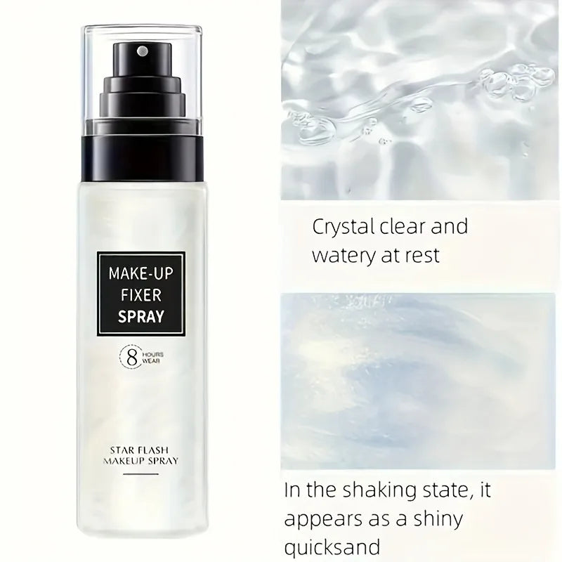100ML Long-Lasting Makeup Fixing Spray Waterproof Sweatproof Oil Control Hydrating Setting Spray for a Fresh Makeup Finish
